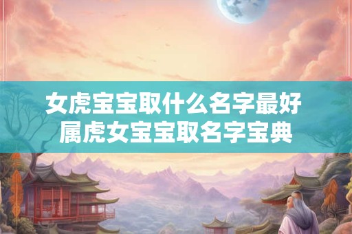 女虎宝宝取什么名字最好 属虎女宝宝取名字宝典