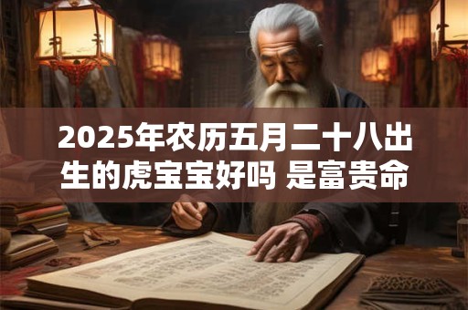2025年农历五月二十八出生的虎宝宝好吗 是富贵命吗