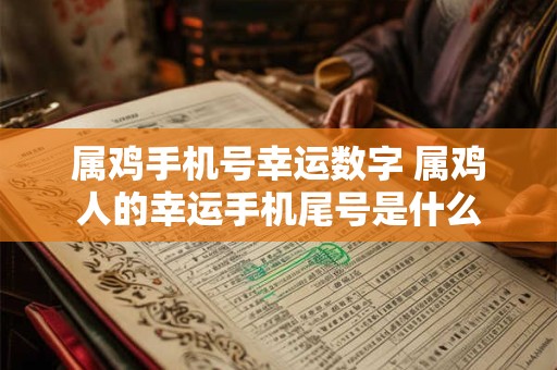 属鸡手机号幸运数字 属鸡人的幸运手机尾号是什么