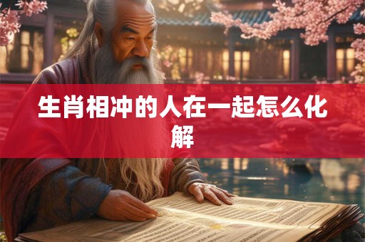 生肖相冲的人在一起怎么化解