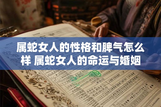 属蛇女人的性格和脾气怎么样 属蛇女人的命运与婚姻