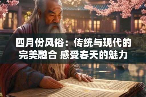 四月份风俗：传统与现代的完美融合 感受春天的魅力