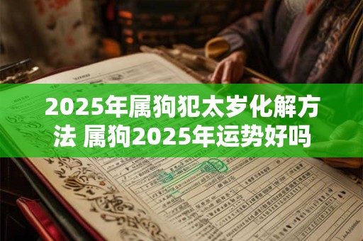 2025年属狗犯太岁化解方法 属狗2025年运势好吗