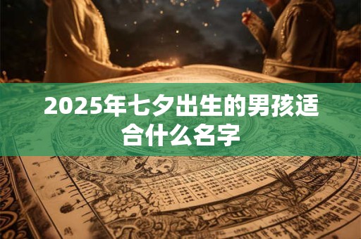 2025年七夕出生的男孩适合什么名字 2025年七夕出生的男孩适合什么名字