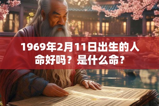 1969年2月11日出生的人命好吗？是什么命？