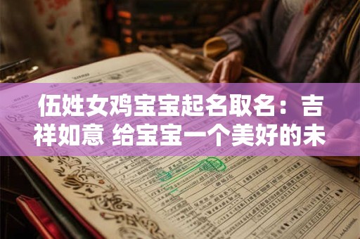 伍姓女鸡宝宝起名取名：吉祥如意 给宝宝一个美好的未来