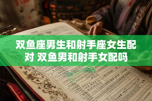 双鱼座男生和射手座女生配对 双鱼男和射手女配吗