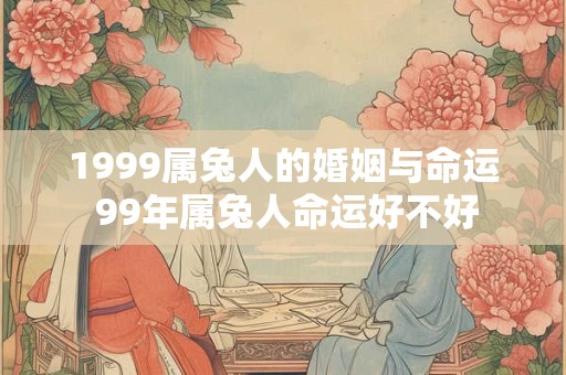 1999属兔人的婚姻与命运 99年属兔人命运好不好