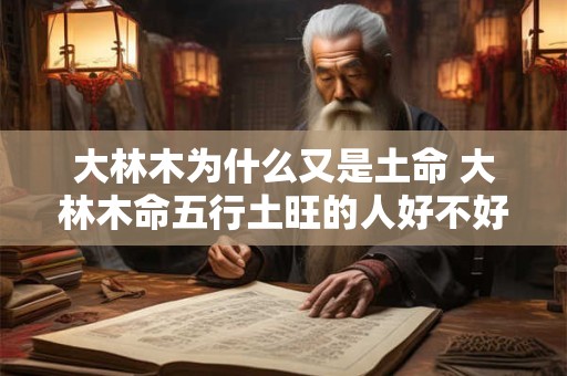 大林木为什么又是土命 大林木命五行土旺的人好不好