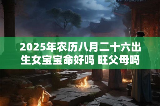 2025年农历八月二十六出生女宝宝命好吗 旺父母吗
