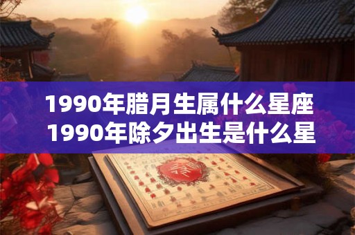 1990年腊月生属什么星座 1990年除夕出生是什么星座