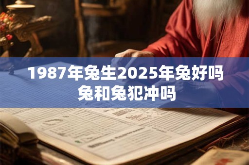 1987年兔生2025年兔好吗 兔和兔犯冲吗