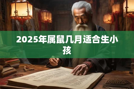 2025年属鼠几月适合生小孩