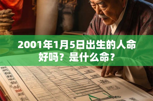 2001年1月5日出生的人命好吗？是什么命？