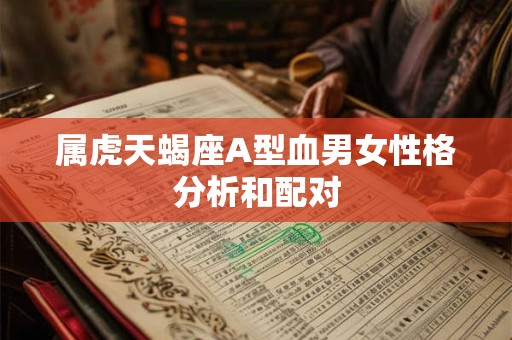 属虎天蝎座A型血男女性格分析和配对