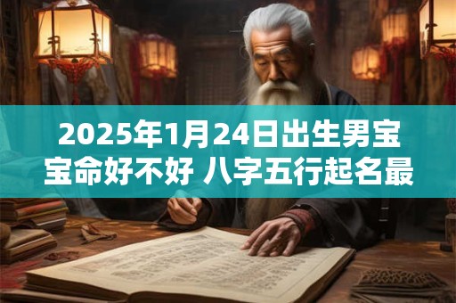 2025年1月24日出生男宝宝命好不好 八字五行起名最全款