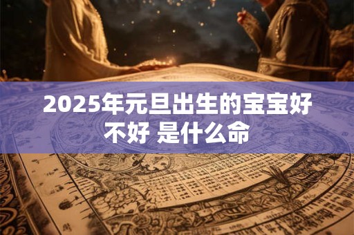 2025年元旦出生的宝宝好不好 是什么命
