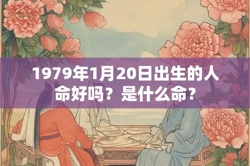 1979年1月20日出生的人命好吗？是什么命？