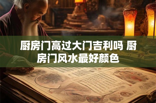 厨房门高过大门吉利吗 厨房门风水最好颜色