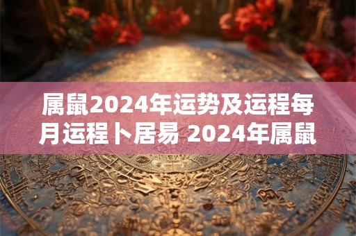 属鼠2024年运势及运程每月运程卜居易 2024年属鼠每月运势详解大全