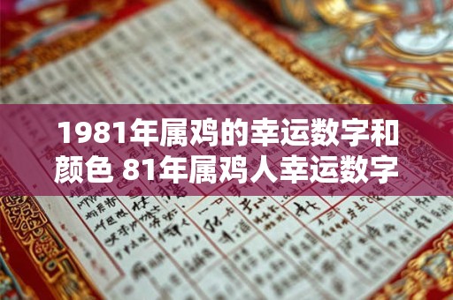 1981年属鸡的幸运数字和颜色 81年属鸡人幸运数字和颜色