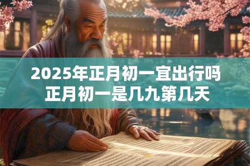 2025年正月初一宜出行吗 正月初一是几九第几天