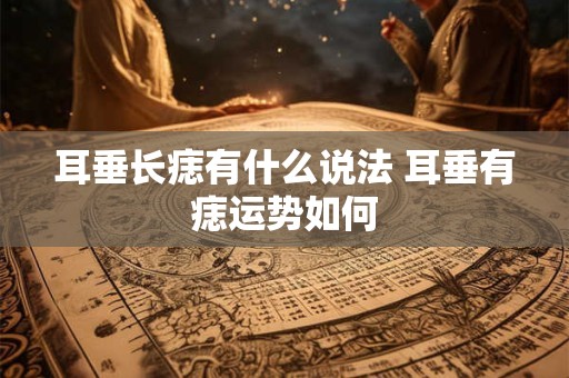 耳垂长痣有什么说法 耳垂有痣运势如何