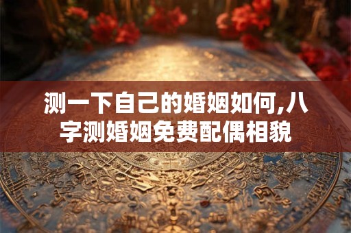 测一下自己的婚姻如何,八字测婚姻免费配偶相貌