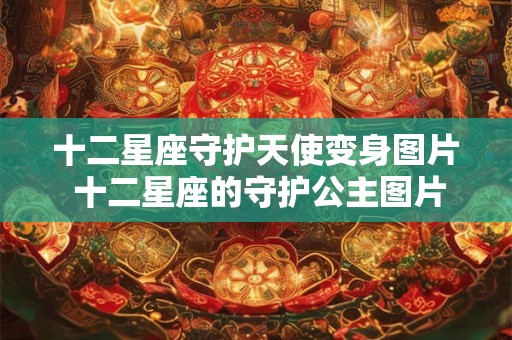十二星座守护天使变身图片 十二星座的守护公主图片