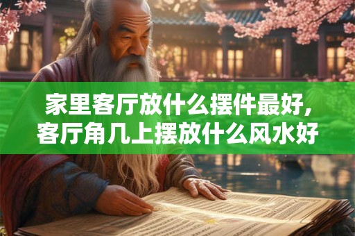 家里客厅放什么摆件最好,客厅角几上摆放什么风水好