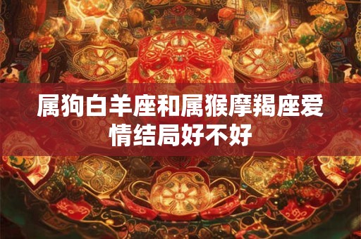 属狗白羊座和属猴摩羯座爱情结局好不好