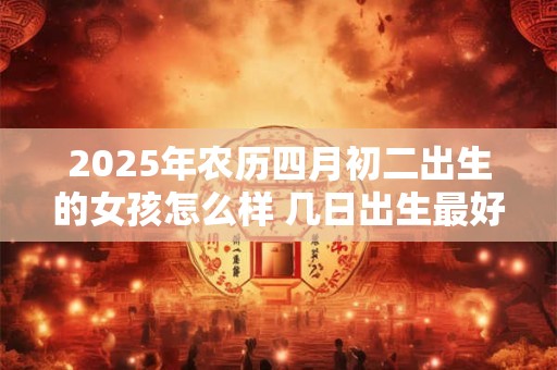 2025年农历四月初二出生的女孩怎么样 几日出生最好命