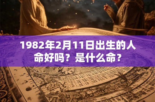 1982年2月11日出生的人命好吗？是什么命？