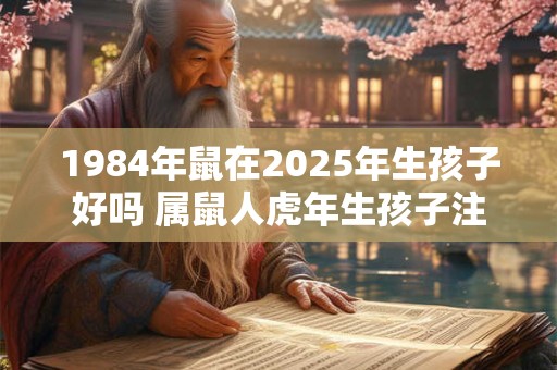 1984年鼠在2025年生孩子好吗 属鼠人虎年生孩子注意事项