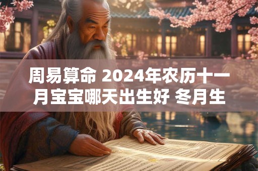 周易算命 2024年农历十一月宝宝哪天出生好 冬月生子吉日