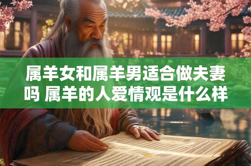 属羊女和属羊男适合做夫妻吗 属羊的人爱情观是什么样