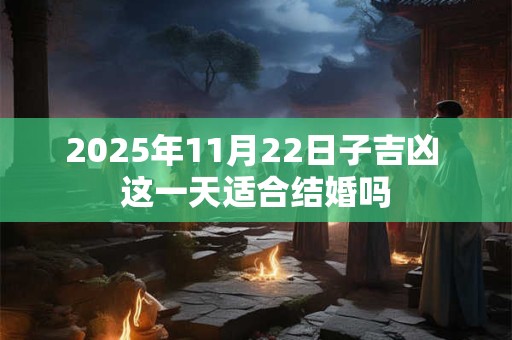 2025年11月22日子吉凶 这一天适合结婚吗