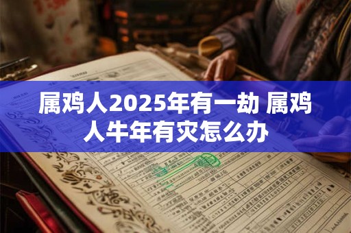 属鸡人2025年有一劫 属鸡人牛年有灾怎么办