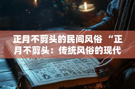 正月不剪头的民间风俗 “正月不剪头：传统风俗的现代解读”