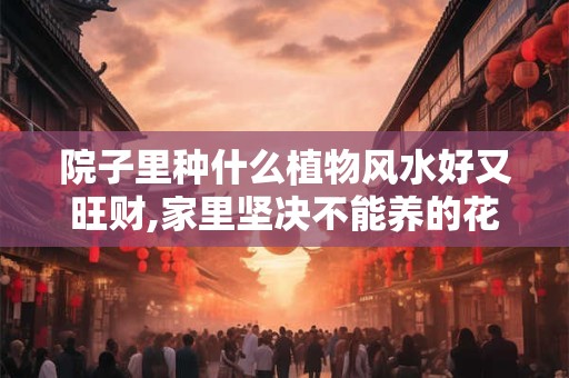 院子里种什么植物风水好又旺财,家里坚决不能养的花