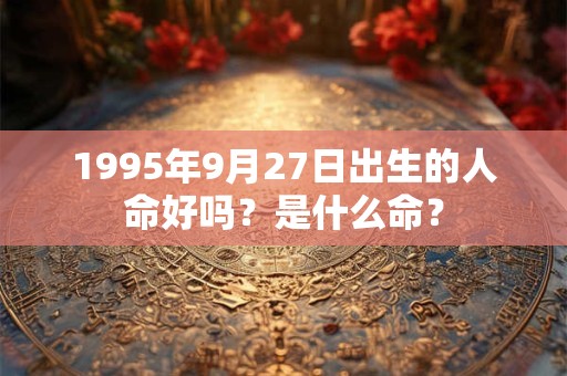 1995年9月27日出生的人命好吗？是什么命？