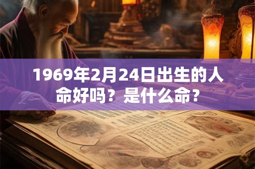 1969年2月24日出生的人命好吗？是什么命？