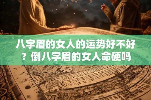 八字眉的女人的运势好不好？倒八字眉的女人命硬吗