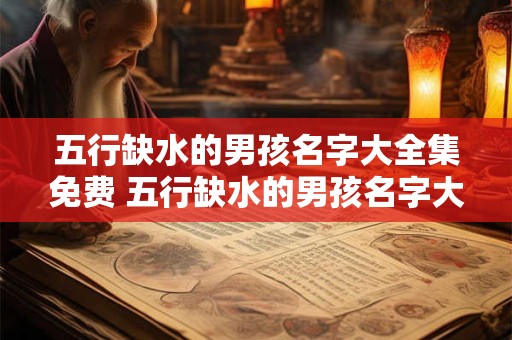 五行缺水的男孩名字大全集免费 五行缺水的男孩名字大全