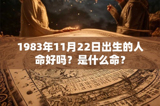 1983年11月22日出生的人命好吗？是什么命？