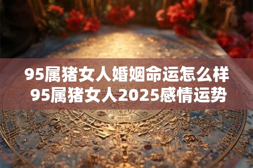 95属猪女人婚姻命运怎么样 95属猪女人2025感情运势
