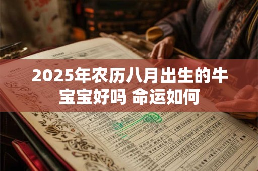 2025年农历八月出生的牛宝宝好吗 命运如何 2025年农历八月出生的牛宝宝好吗 命运如何