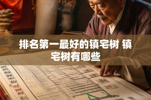 排名第一最好的镇宅树 镇宅树有哪些