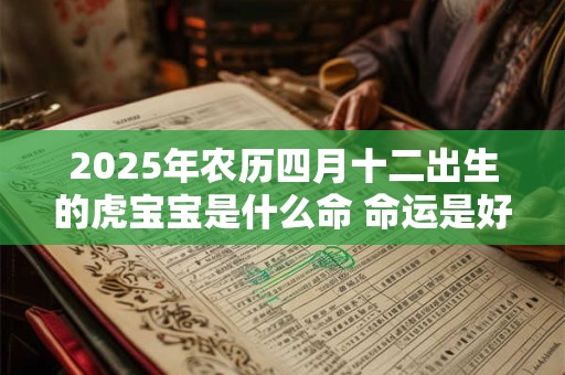 2025年农历四月十二出生的虎宝宝是什么命 命运是好是坏