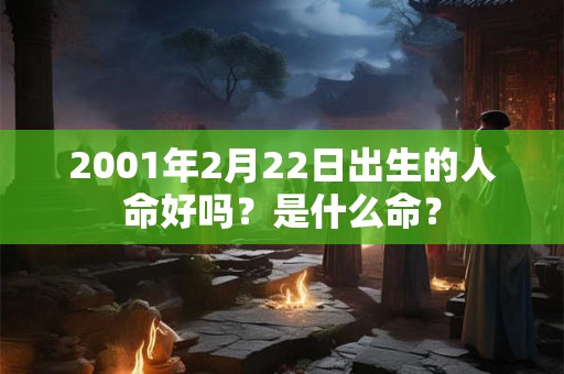 2001年2月22日出生的人命好吗？是什么命？
